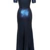 Peter Som Matte Sequin Gown in Blue (navy) - Lyst
