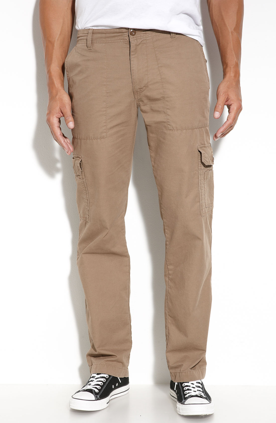 Public Opinion Utility Cargo Pants in Beige for Men (khaki) Lyst
