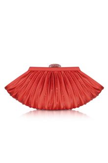 Rodo Satin Evening Clutch - Lyst