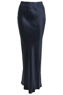 T By Alexander Wang Silk Long Skirt - Lyst