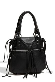 Trouvé Zip Detail Goatskin Shopper - Lyst