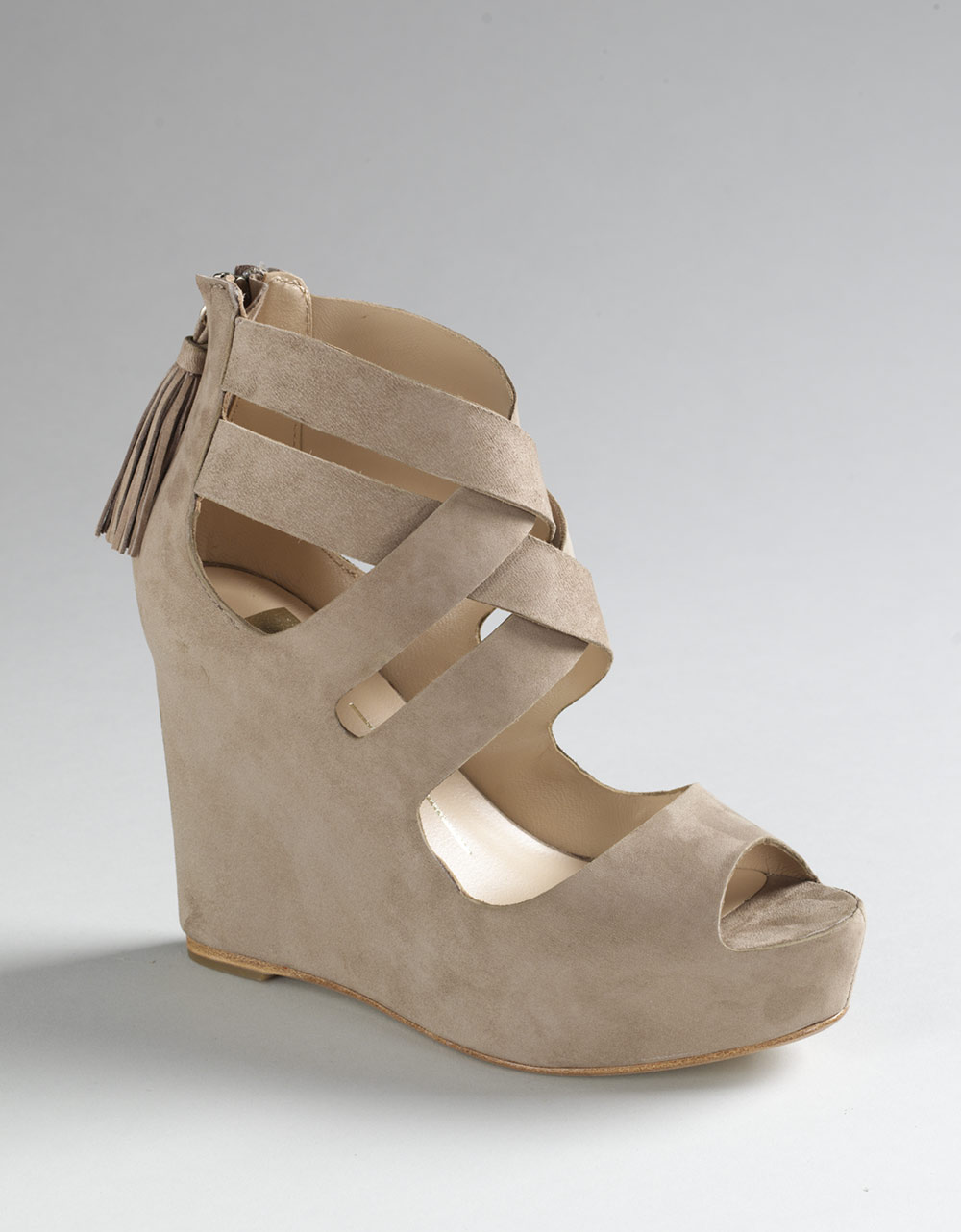 tan platform wedge sandals