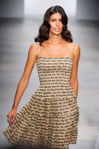 Issa Spring 2012 Sleeveless Printed Dress - Lyst