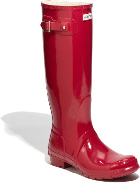 hunter original high gloss boot