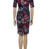 Mary Katrantzou Wild Rose Jersey Dress in Pink (rose) - Lyst
