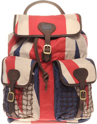  Beacon Backpack With Union Jack Detail 