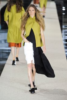 Acne Spring 2012 Black Sleeveless Asymmetrical Top - Lyst