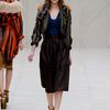 Burberry Prorsum Spring 2012 Small Raffia Hat With Stripe Pattern And Little Black Pom Pom in Beige - Lyst