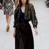 Burberry Prorsum Spring 2012 Small Raffia Hat With Stripe Pattern And Little Black Pom Pom in Beige - Lyst