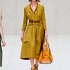 Burberry Prorsum Spring 2012 Raffia Wedge Sandals In Brown in Brown - Lyst