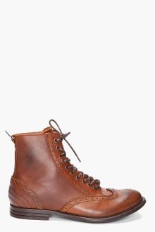 McQ by Alexander McQueen Brogue Boots - Lyst