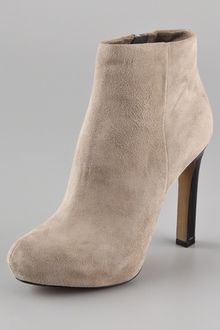 Rosegold Michele Suede Platform Booties - Lyst