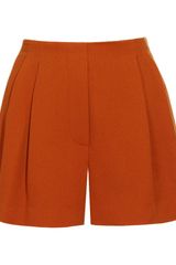3.1 Phillip Lim High-waisted Wool-blend Pleated Shorts