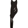 Alexander Wang Silk Streamer Tank Top in Black - Lyst