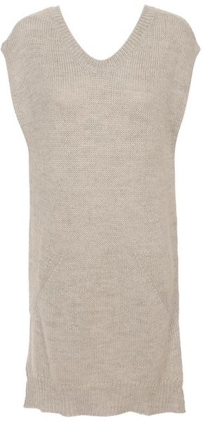 Alexander Wang Wool-mohair Blend Sleeveless Jumper - Lyst