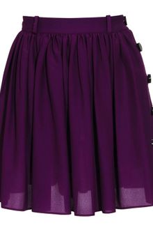 Balenciaga Pleated Mini-skirt - Lyst