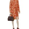 Bottega Veneta Textured Mohairblend Coat in Orange - Lyst