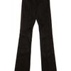 Burberry Prorsum Slim Fit Satin Trousers in Black - Lyst