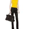 Burberry Prorsum Slim Fit Satin Trousers in Black - Lyst