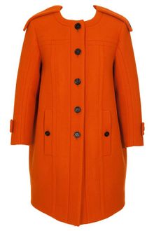 Burberry Prorsum Structural Virgin Wool Coat - Lyst