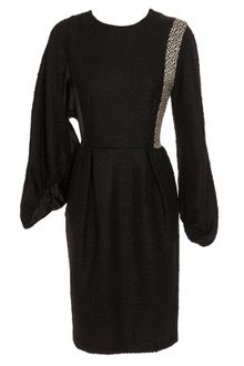 Dries Van Noten Durga Multi-print Bouclé Tweed Wool Dress - Lyst