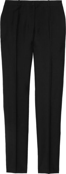 J.W. Anderson Kid Wool-crepe Cigarette Pants - Lyst