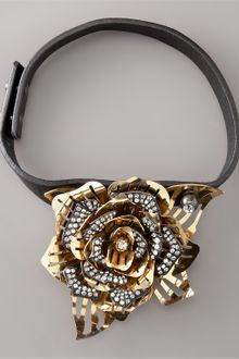 Lanvin Rose Necklace, Small - Lyst