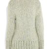 Missoni Zenzero Openknit Sweater in Gray (multicolored) - Lyst