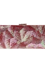 Serpui Marie Geometric Mother Of Pearl Clutch