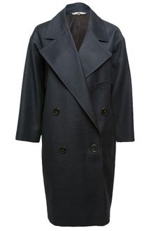 Stella McCartney Bonded Prince Of Wales Coat - Lyst