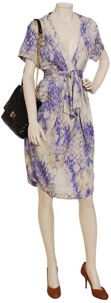  Stretch Silk Tulip Dress 