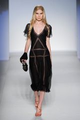 Alberta Ferretti Spring 2012 Black Clutch