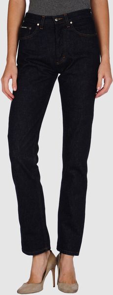 Anna Sui Denim Pants - Lyst
