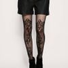 Asos Collection Asos Lace Over The Knee & Sheer Tights in Black - Lyst
