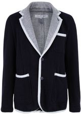 Comme Des Garçons Jacquard Navy Jacket