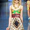 D&g Spring 2012 Scarf Wrapped Wedges  in Yellow - Lyst