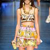 D&g Spring 2012 Scarf Wrapped Wedges in Orange - Lyst