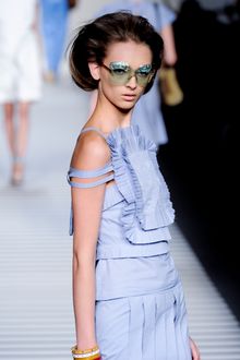 Fendi Spring 2012 Frameless Sunglasses - Lyst