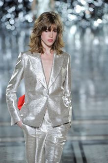 Giles Spring 2012 Metallic Single Breasted Suit Jacket  - Lyst