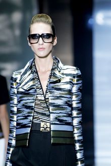 Gucci Spring 2012 Black Oversized Sunglasses - Lyst