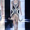 Gucci Spring 2012 Metallic Multicolor Sleeveless Cocktail Dress With Art Deco Print And Fringed Bottom in Multicolor (black, gold, white) - Lyst