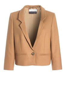 Jaeger Wool blend Short Tux Jacket - Lyst