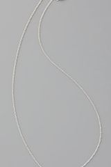 Jennifer Zeuner Mini Wishbone Necklace