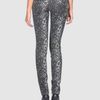Patrizia Pepe Denim Pants in Black - Lyst