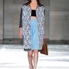 Prada Spring 2012 Floral Embroidered Top Coat in Blue - Lyst
