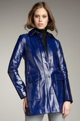 Theory Patent Leather Trenchcoat