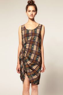 ASOS Collection Asos Africa Woven Print Dress - Lyst
