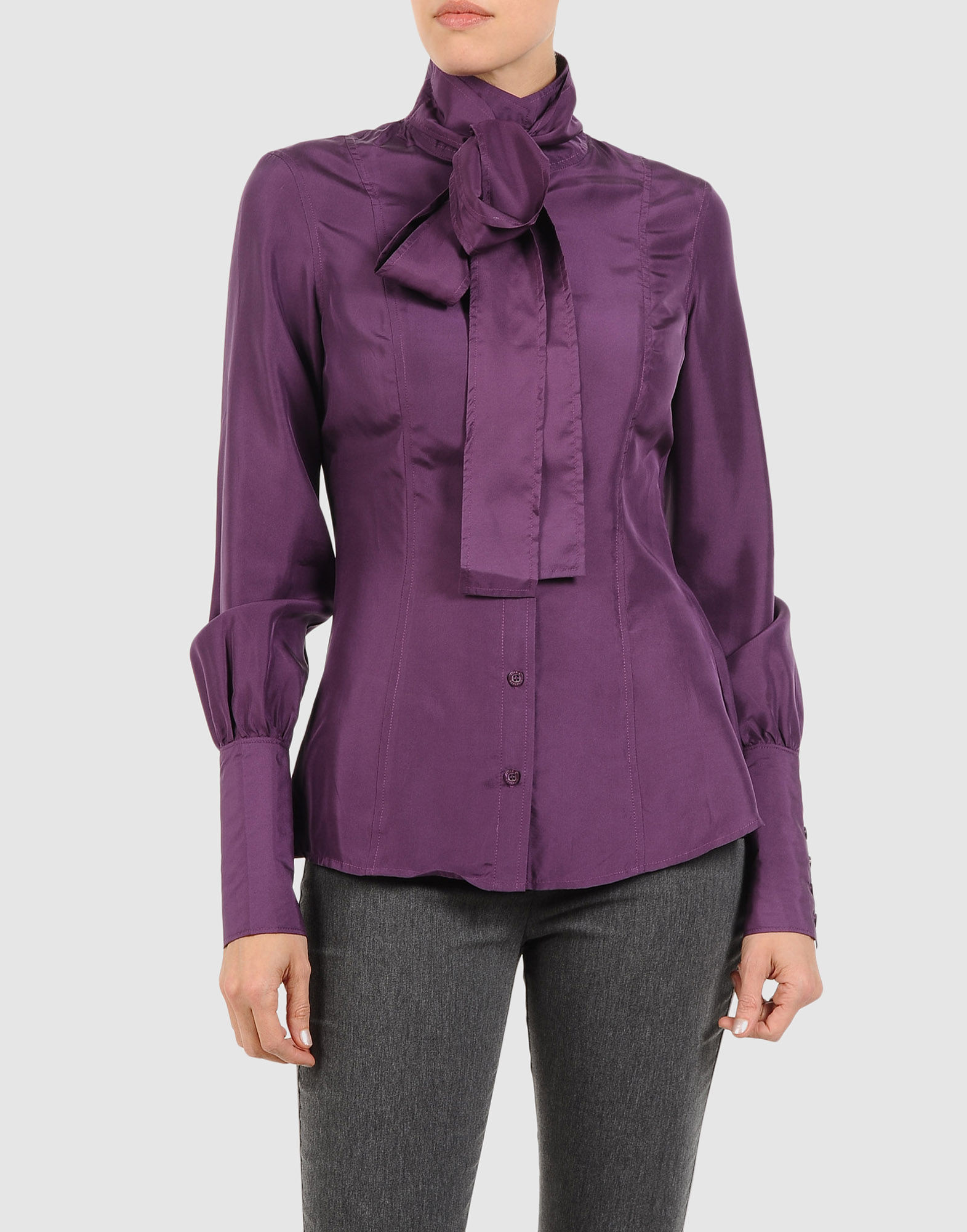 Rock & Republic Long Sleeve Shirts in Purple Lyst