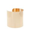 Asos Collection Asos Pack Of Two Smooth Double Cuffs in Gold - Lyst