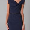 Black Halo Jackie O Dress in Blue (midnight) - Lyst